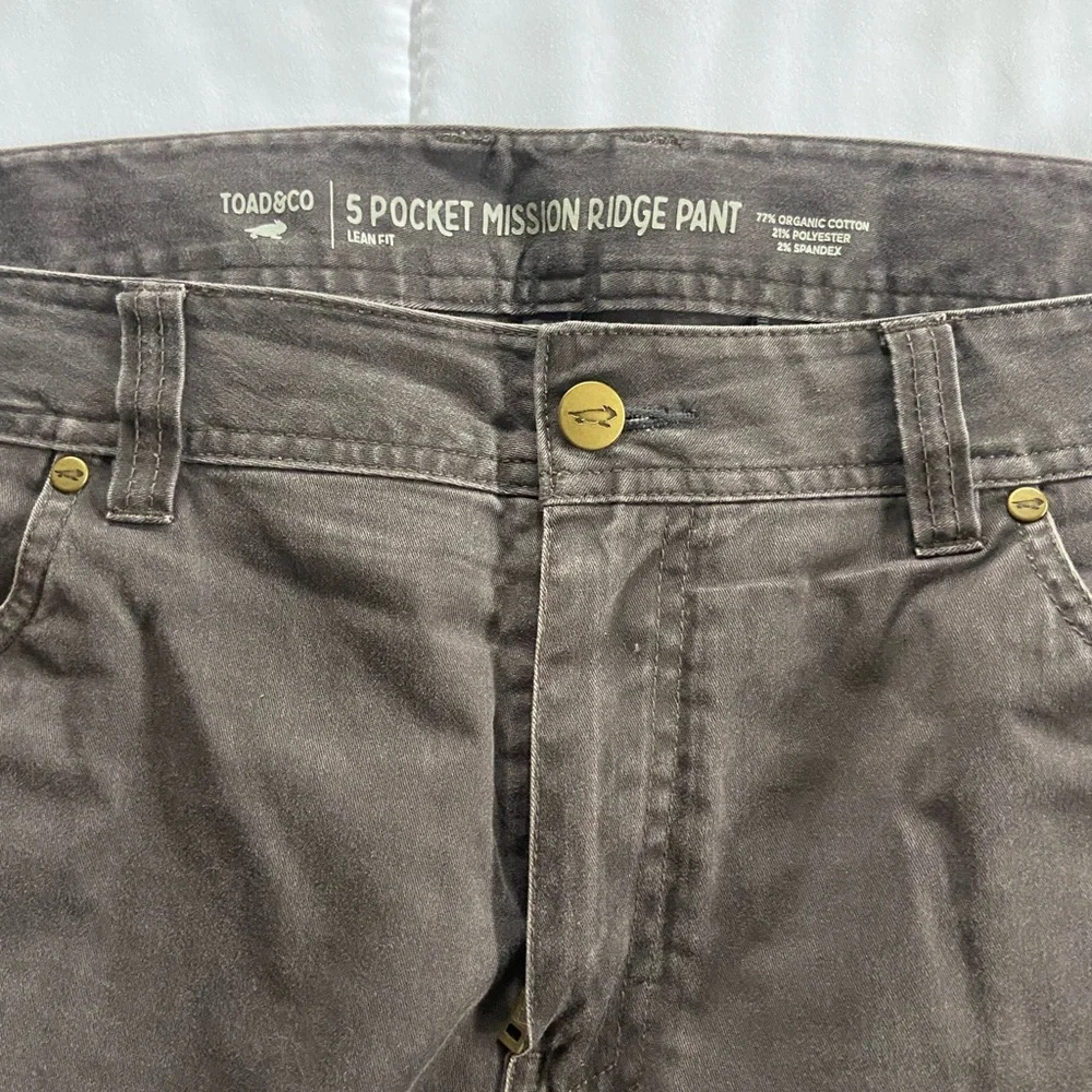 Toad & Co Five Pocket Mission Ridge Pants